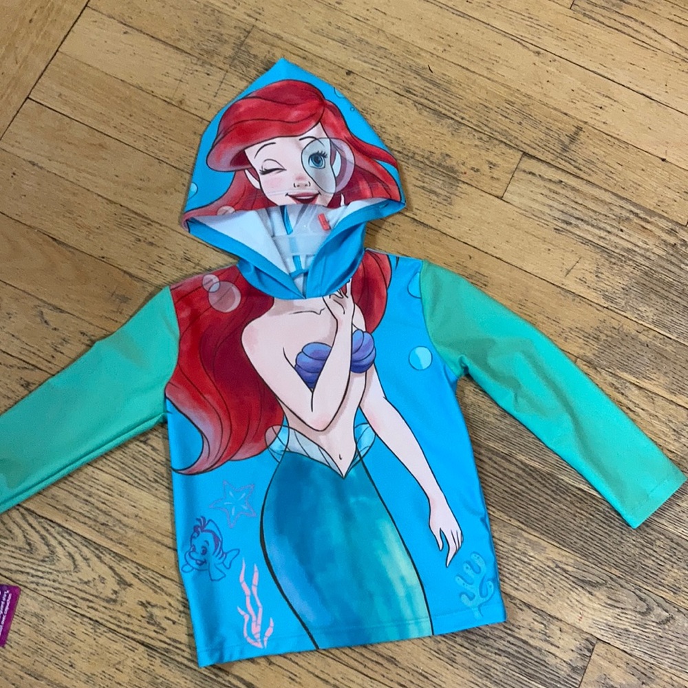 New Ariel Disney rash guard
